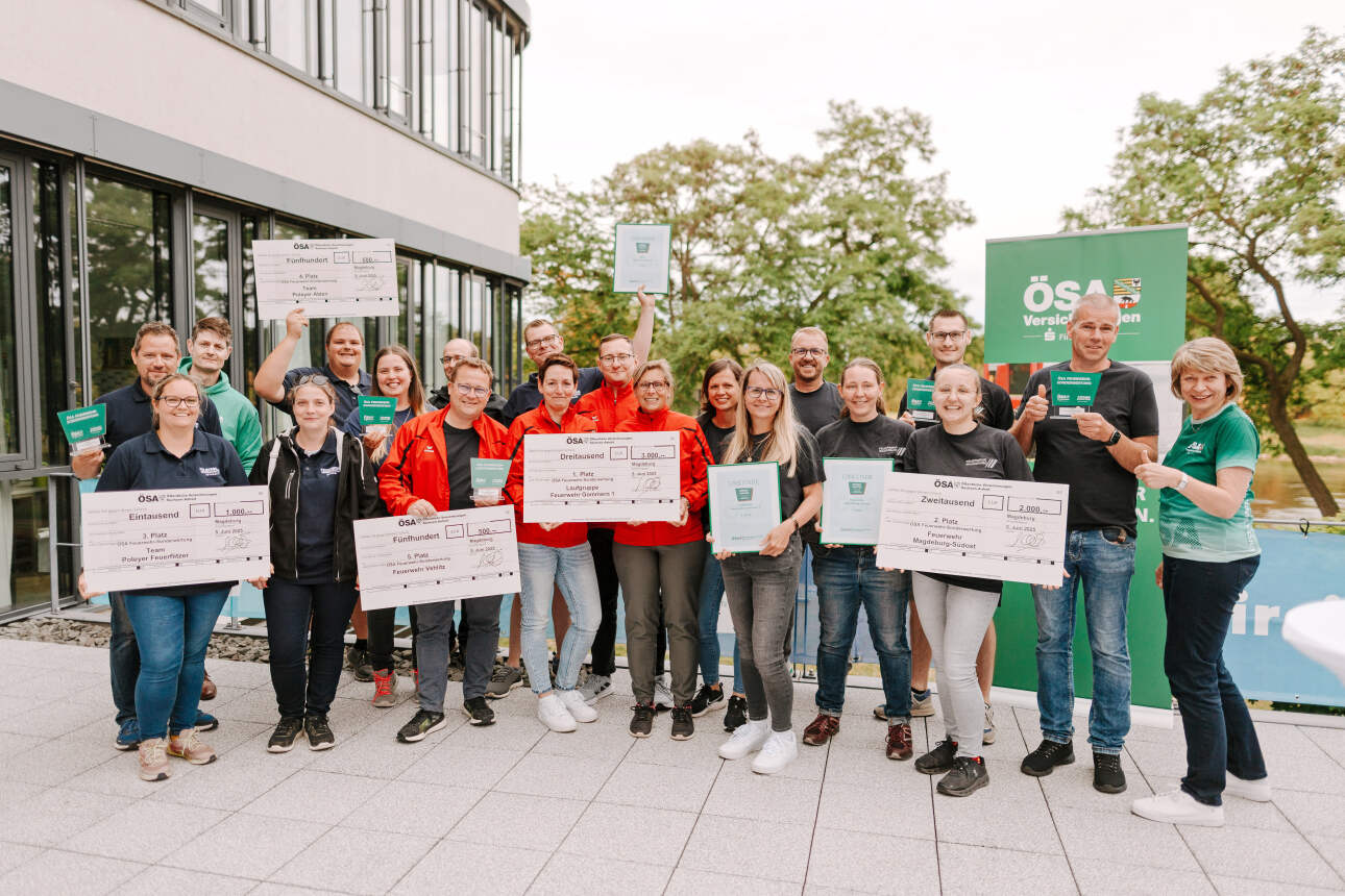 ÖSA Feuerwehr Sonderwertung Siegerehrung